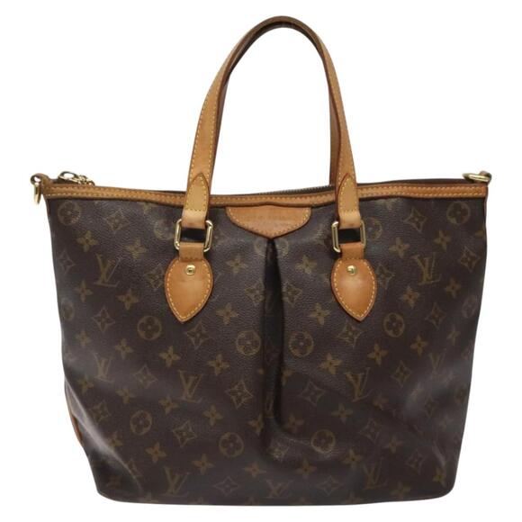 LOUIS VUITTON Monogram Palermo PM Tote Bag M40145 - Picture 13 of 16